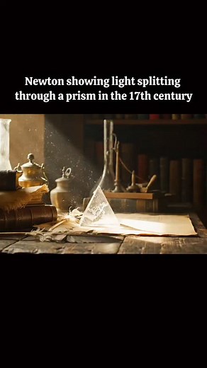 Newton’s Prism Experiment: How Sunlight Reveals Hidden Colors #newton #prism #sciencefacts #physics #sunlight #optics #wavelength #colorspectrum #rainbowscience #lightbending #gravityandlight #refraction #historyofscience #mindblownfacts #universefacts #cosmictruths #scientificthinking #viralvideos #shortsindia #learnsomethingnew #educationreels #knowledgevideo #spaceandscience #factreels #infynitylearns | Infynity Learns