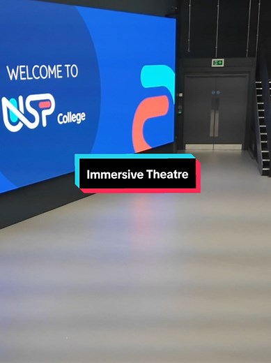 Check out our brand new Immersive Theatre at Seevic campus, with a huge panoramic screen making college presentations more immersive than ever... Officially opened today ✅ #EdTech #ImmersiveTheatre #Immersive #fyp