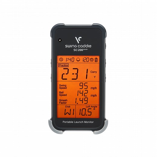 Swing Caddie SC200 Plus Golf Launch Monitor | Voice Caddie