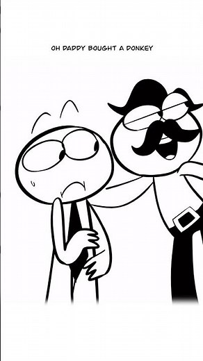 Inky Pinky Ponky Donkey 😄 (Animation Meme) #shorts