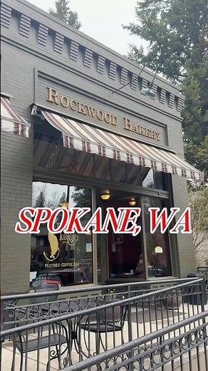 The Tattooed Traveler visits the coziest café in SPOKANE, WA, Rockwood Bakery 🧁 ☕️