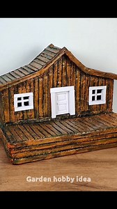 Super easy Cottage house making step by step guide Part 9 | Garden hobby idea