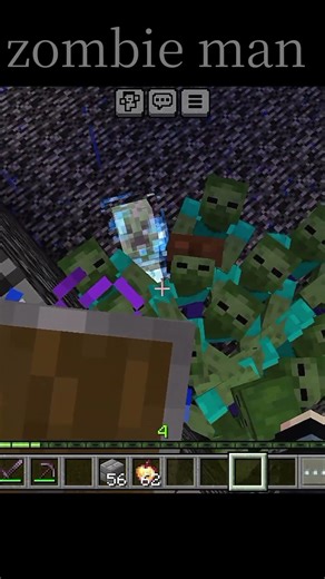 how to get zombie skull in Minecraft 💀/Minecraft/GamerHawk/#shortsfeed #minecraft #gaming #shorts