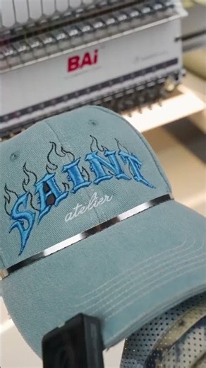 Thick Denim, Tiny Lettering and Sharp 3D Puff Flames 🔥