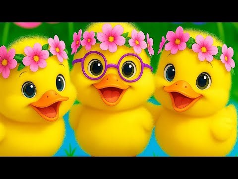 Chú vịt con lông vàng - Con cào cào remix 2025 - Hoạt hình nhạc thiếu nhi mới nhất