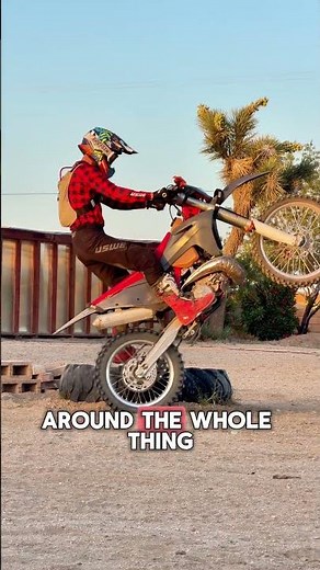 How to finally nail that balance point #dirtbike #wheelie #moto