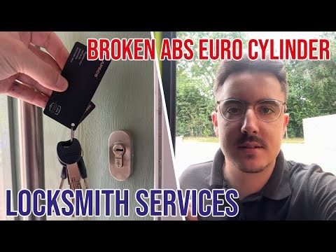 Broken ABS Euro Cylinder - Locksmith Services