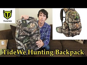 TideWe Hunting Backpack Waterproof Camo Hunting Pack Unboxing, First Impression and Review