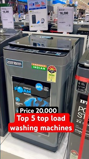 Top 5 Washing Machines Under ₹20,000 (Best Budget Picks 2026)