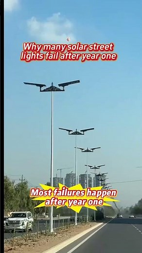 LED Street Light Installation Project | Road Lighting Solution