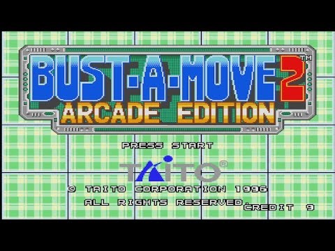 Let's Play Bust-A-Move 2 (BLIND) Part 1: MORE BALL SHOOTIN'!