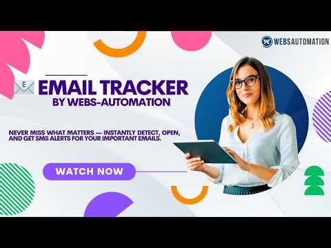 📧 Email Tracker | By Webs-Automation
