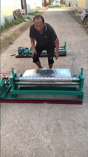 Corrugated board beading machine Rolling beading machine