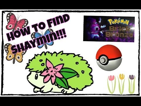 How to get Shaymin! - Pokemon Brick Bronze