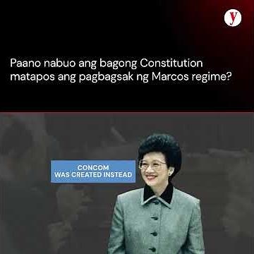 How the 1987 Constitution Began
