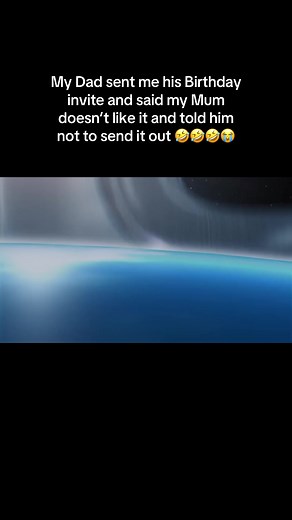 Funny Dad's Birthday Invitation Drama