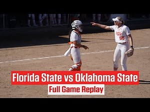 Florida State vs Oklahoma State Softball | Full Game Replay: 2025 Puerto Vallarta College Challenge