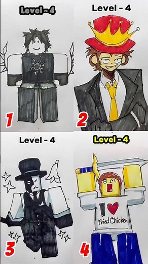 Drawing compilation of roblox characters #drawing #art #roblox #howtodraw #tutorial