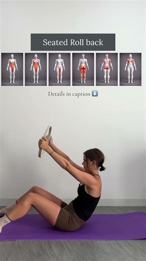 Train your whole body with these 6 Pilates ring exercises ✨⬇️