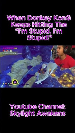 When Donkey Kong Keeps Hitting The: "I'm Stupid, I'm Stupid!"