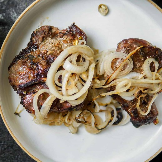 German Grilled Pork Chops (Authentic Schwenkbraten)