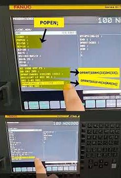 🔥 FANUC POPEN, DPRNT & PCLOS 🔥