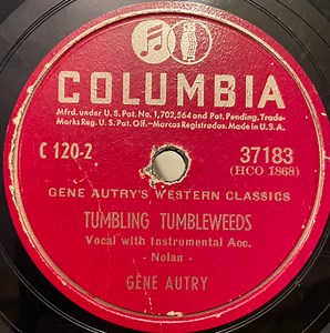 Gene Autry - Back In The Saddle Again / Tumbling Tumbleweeds