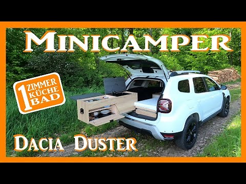 Minicamper ROOMTOUR Dacia Duster INKOGNITO CAMPER selbstausbau