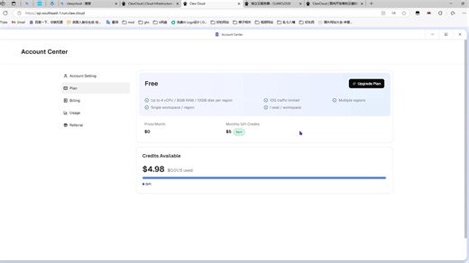 白嫖clawcloud服务器4核8g部署wordpress博客