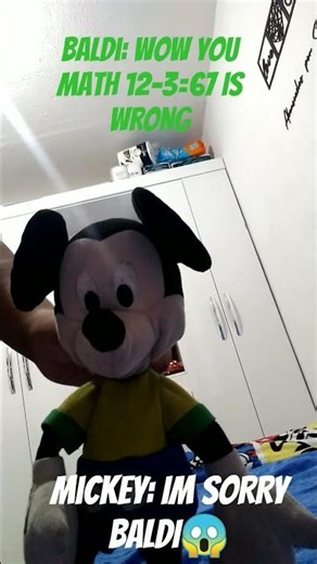 baldi mad at mickey