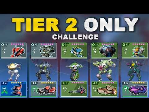 MAXED TIER 2 ONLY Challenge in Mech Arena