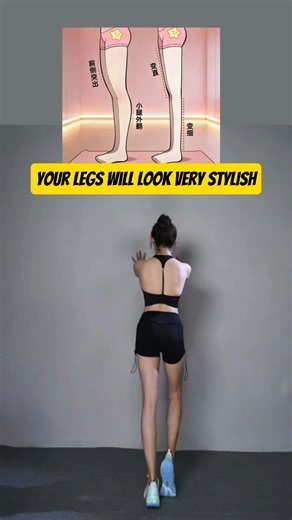 4 Simple Wall Exercises For Toned Legs & Flat Tummy! 💯