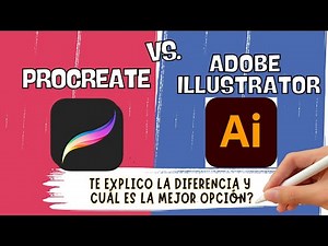 ✅ PROCREATE vs ADOBE ILLUSTRATOR? ¿Cuál es la mejor opción para ti?