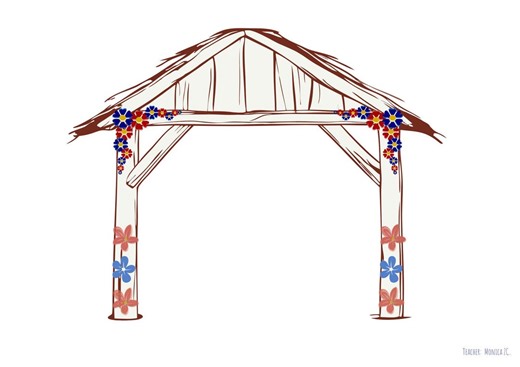 Christmas Flashcards Spanish & English | Peruvian Nativity Craft | Andean Colouring Page - Etsy