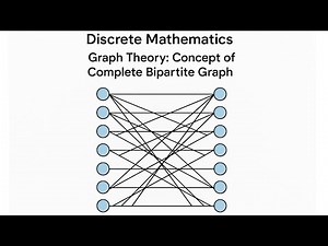 Day 07 Part 05: Discrete Mathematics | Graph Theory: Concept of Complete Bipartite Graph