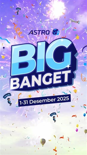 Astro on Instagram: "ASTRO Friends, December bakal BIG banget! 💙 Siap-siap nikmatin promo paling BIG sebulan penuh di ASTRO: 🔹 BIG promo se-Jadetabek 🔹 Flash sale hingga 50% 🔹 Beli 2 diskon 50% 🔹 Belanja 150rb bisa menangin emas & iPhone 17 Pro Max! 😱✨ Yuk belanja, siapa tahu kamu yang jadi pemenangnya! #ASTRO #15MenitSampai #BIGBANGET"