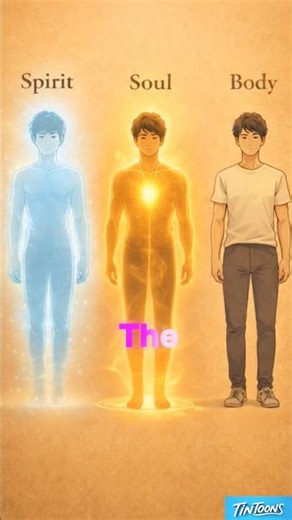 Spirit vs Soul vs Body (Explained) #jesus #facts