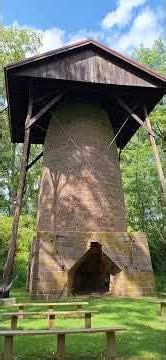 Allaire Historic Village Full View of Blast Furnace 8-24-26 - Pablo Apollo's Backyard Wyld Life
