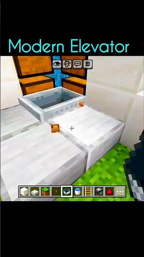 Easy Modern Elevator in Minecraft 😲 | No Mods | #shorts #minecraft #enderxlegend