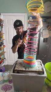 840K views · 3.4K reactions | GIANT SLINKY AND BUBBLES | Kieron The Mighty | Facebook