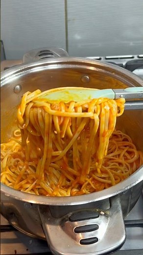 Tallarines Rojos 🍝 Receta Completa!! #receta #tallarines