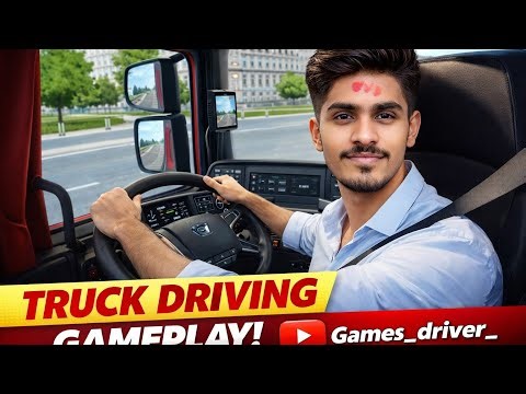 🚛 Realistic Truck Driving Gameplay | ETS Truck Simulator #ets2 #viral 