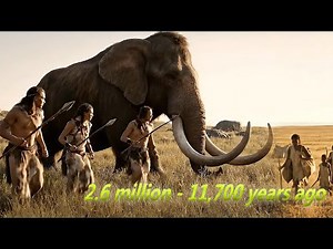 The Entire History of Life in the Ice Age (2.6 million - 11,700 years ago)