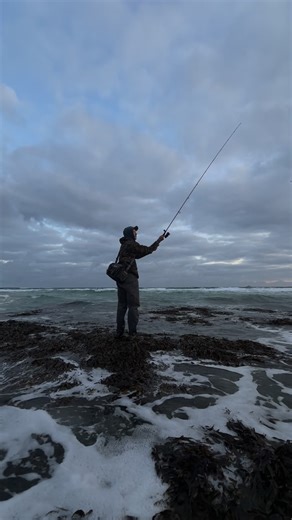 Moody Surf Sessions with the Slayer Cast 🌊🎣 #Bass #BassFishing #FishingLure #SeaFishing #SurfFishing #LureFishing #Fishing #SeaBass | Wild Seas