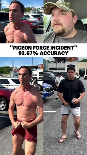pigeon forge parking lot incident #pigeonforge #crazy #travel #viral #news