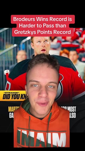Brodeurs Wins Record is Harder to Pass than Gretzkys Points Record