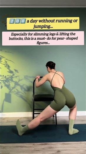 ➡️ A must- do workout for pear- shaped bodies🍑❗Nno running or jumping required...