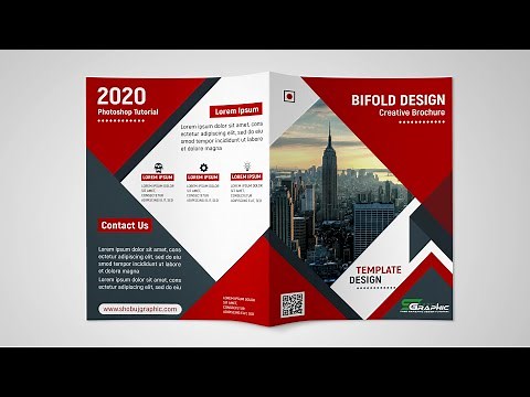Bi Fold Brochure Design Tutorial