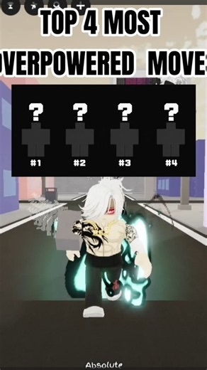 TOP 4 MOST OVERPOWERED MOVES IN JJS 💀🔥 #roblox #robloxindia #jjs #jujutsushenanigans #robloxshorts