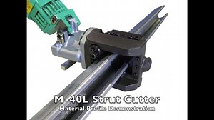 Stainelec M-40L Electric Hydraulic Strut Cutter - Materials Demonstration